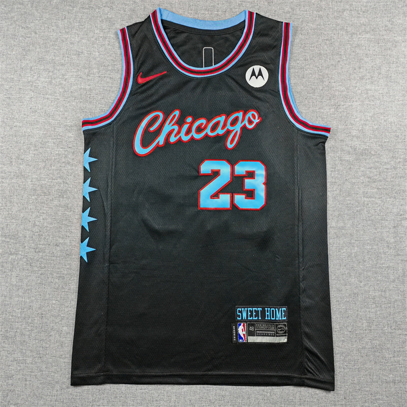 Chicago Bulls Michael Jordan #23 2026 City Edition Swingman – Embroidered Jersey