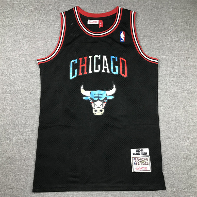 Chicago Bulls Michael Jordan #23 1997-98 Throwback - Embroidered Jersey