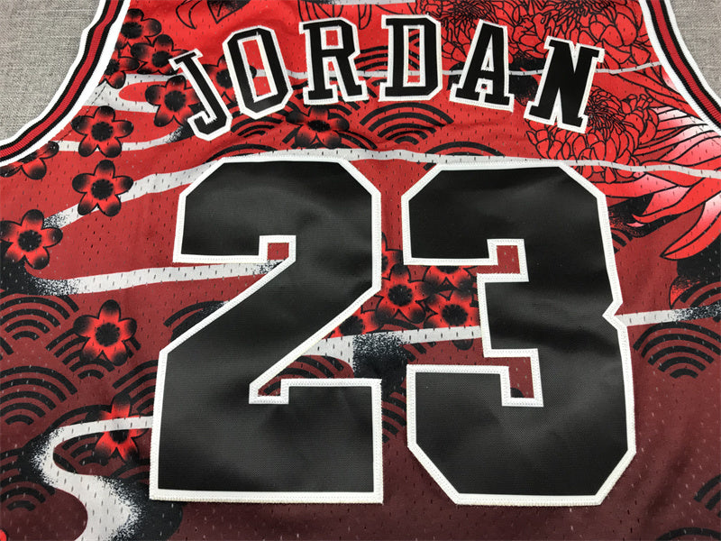 Chicago Bulls Michael Jordan #23 1997-98 Year of the Rabbit Throwback - Embroidered Jersey