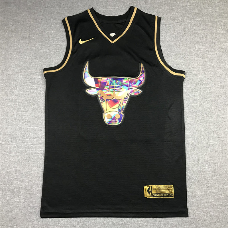 Chicago Bulls Michael Jordan #23 City Edition Swingman – Embroidered Jersey