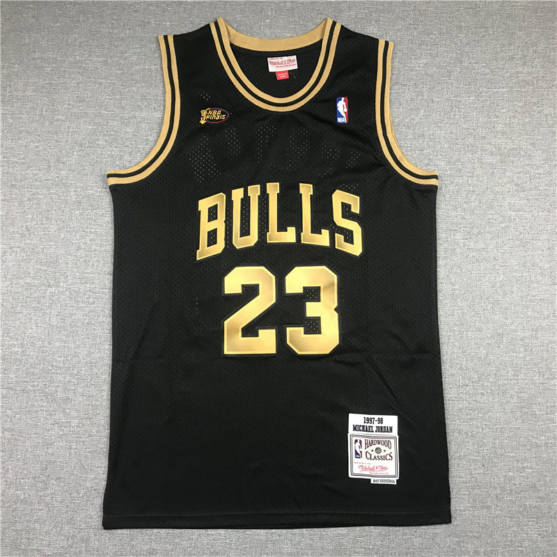 Chicago Bulls Michael Jordan #23 1997-98 Finals Edition Throwback - Embroidered Jersey
