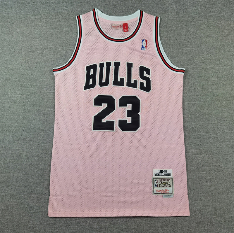 Chicago Bulls Michael Jordan #23 1997-98 Throwback - Embroidered Jersey