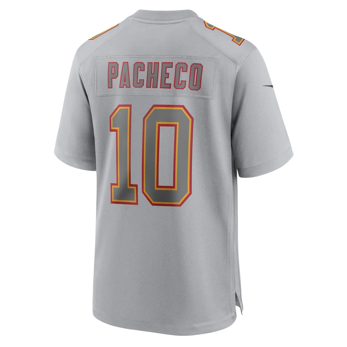 Isiah Pacheco Kansas City Chiefs Super Bowl LVII Patch Atmosphere Fashion Game Jersey - Gray