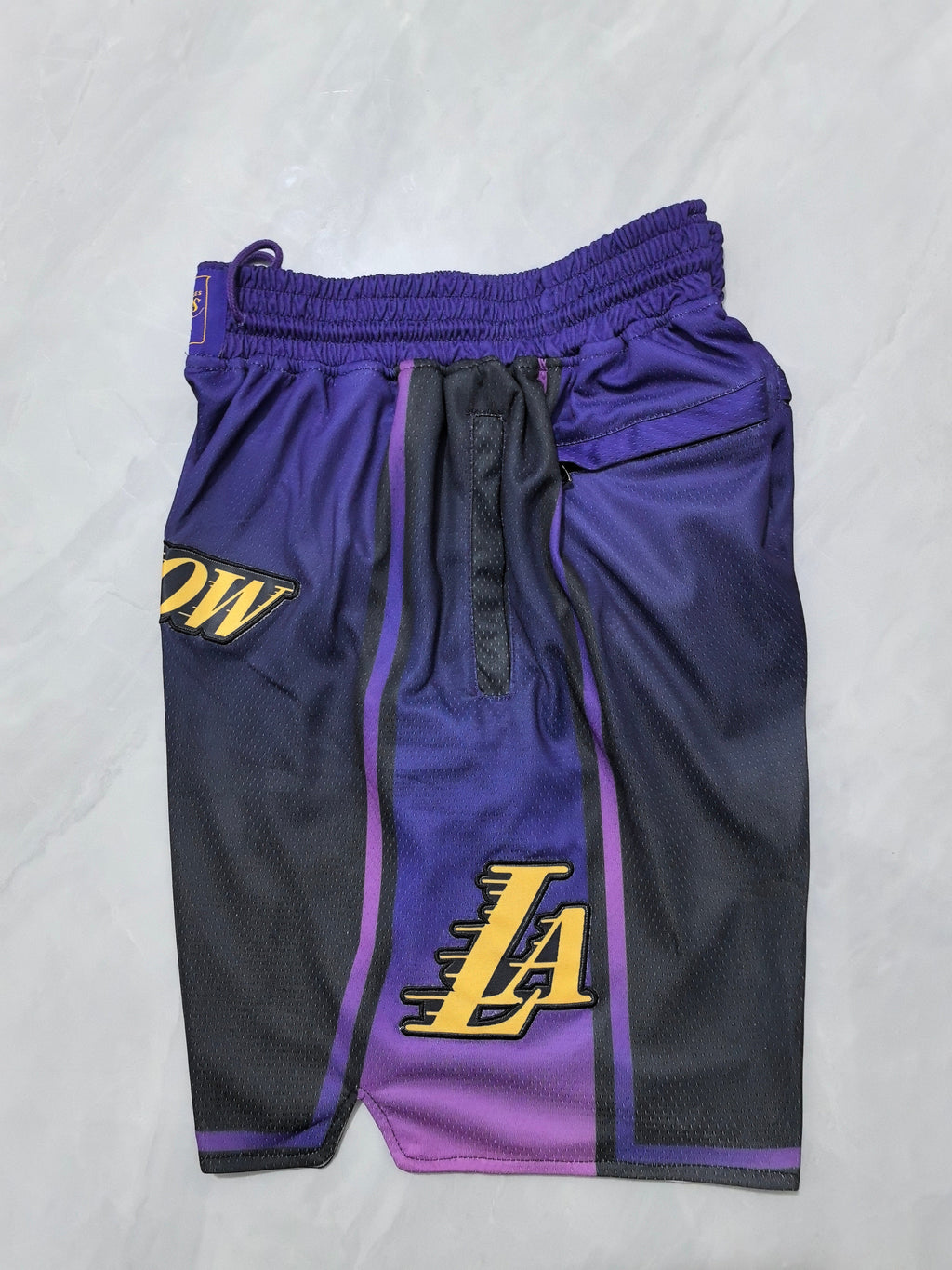 Los Angeles Lakers 2025 Purple City Edition Pocket Shorts