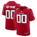 Custom Atlanta Falcons Red Game Jersey