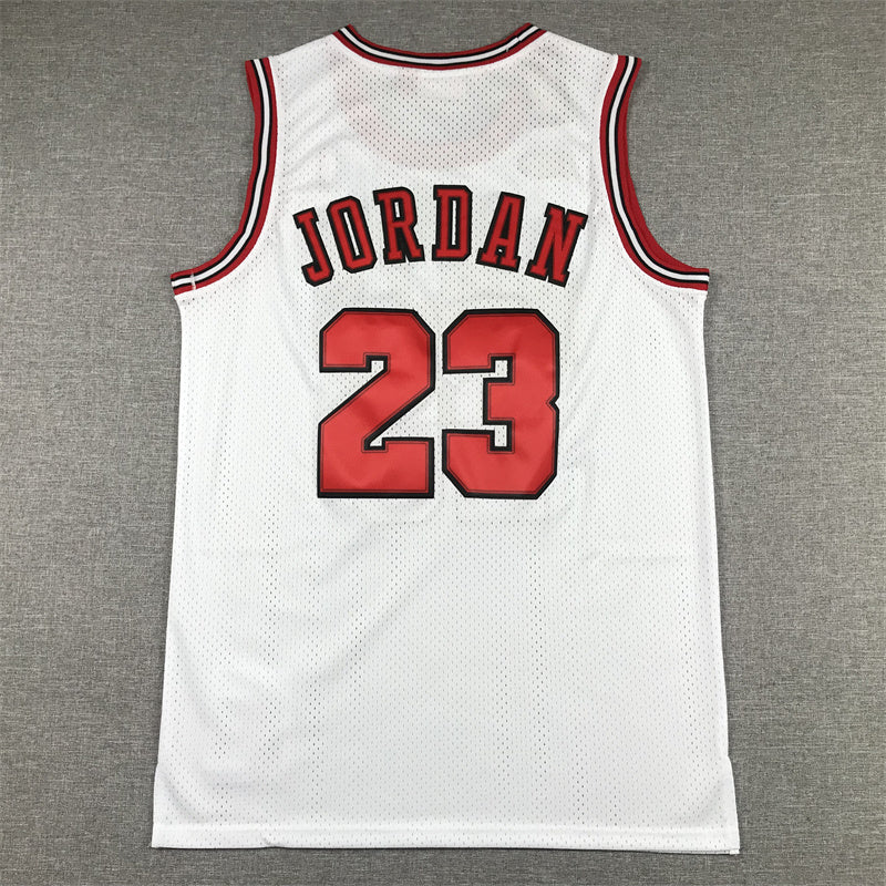Chicago Bulls Michael Jordan #23 1997-98 Finals Edition Throwback - Embroidered Jersey