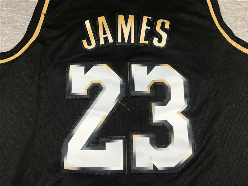 LeBron James #23 Los Angeles Lakers City Edition Swingman Jersey — Embroidered
