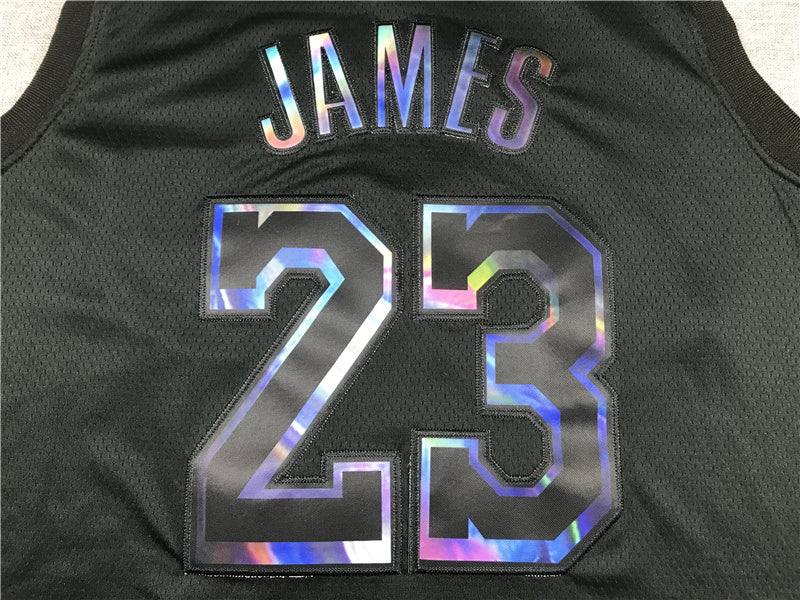 LeBron James #23 Los Angeles Lakers City Edition Swingman Jersey — Embroidered