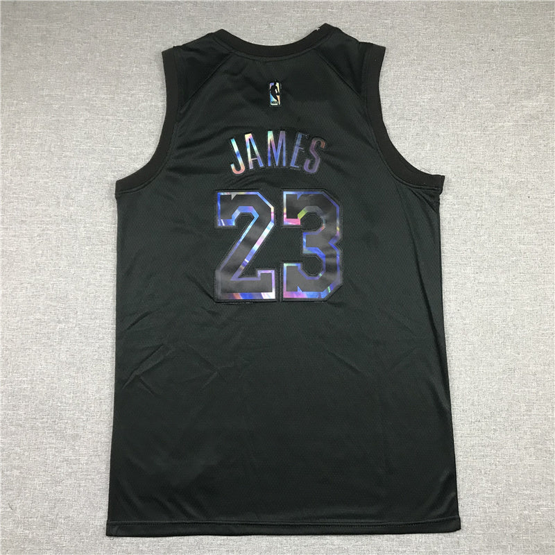 LeBron James #23 Los Angeles Lakers City Edition Swingman Jersey — Embroidered