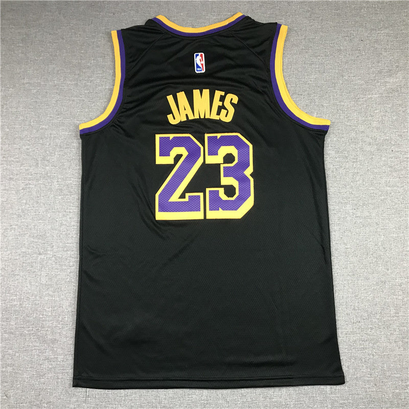 LeBron James #23 Los Angeles Lakers City Edition Swingman Jersey — Embroidered