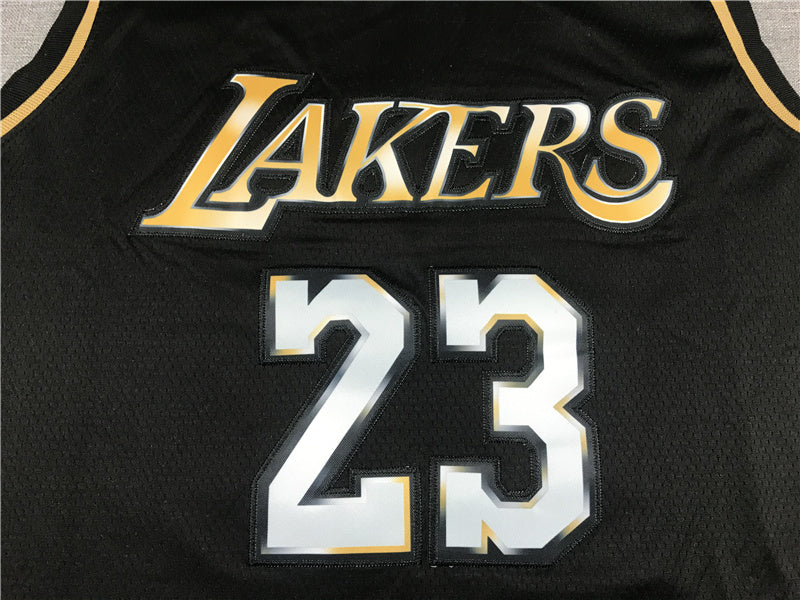 LeBron James #23 Los Angeles Lakers City Edition Swingman Jersey — Embroidered