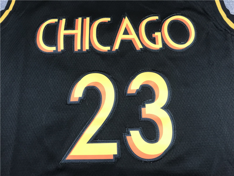 Chicago Bulls Michael Jordan #23 City Edition Swingman – Embroidered Jersey