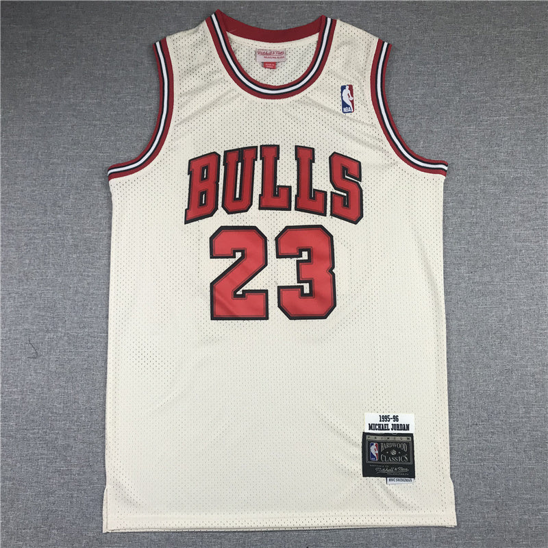 Chicago Bulls Michael Jordan #23 1995-96 Throwback - Embroidered Jersey