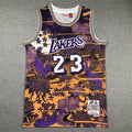 LeBron James #23 Los Angeles Lakers "Year of the Rabbit" 2018-19 Throwback Jersey — Embroidered