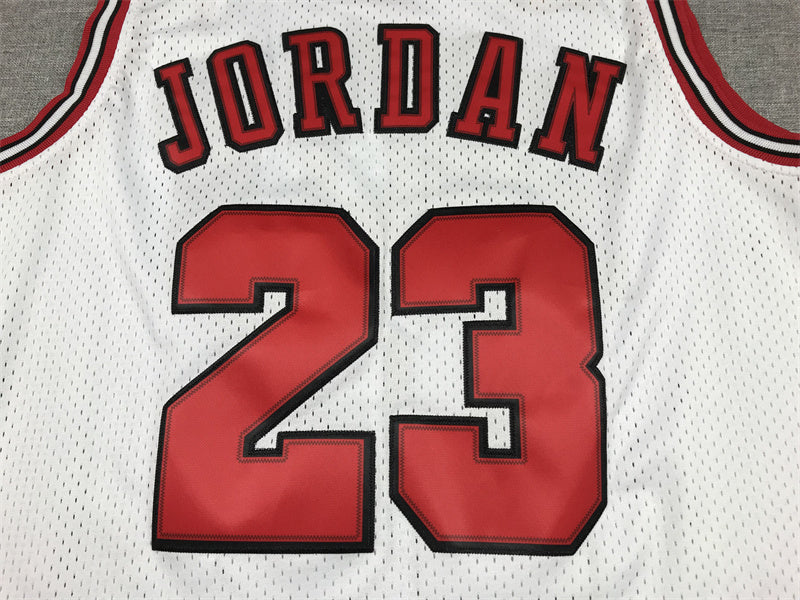 Chicago Bulls Michael Jordan #23 1997-98 Finals Edition Throwback - Embroidered Jersey