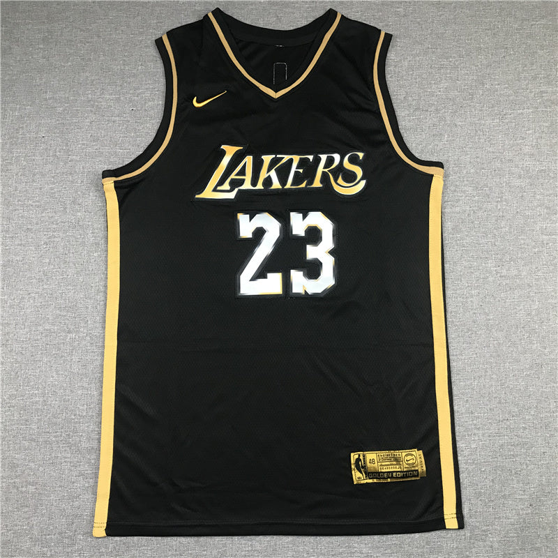 LeBron James #23 Los Angeles Lakers City Edition Swingman Jersey — Embroidered