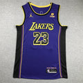 LeBron James #23 Los Angeles Lakers "Declaration" City Edition Swingman Jersey — Embroidered