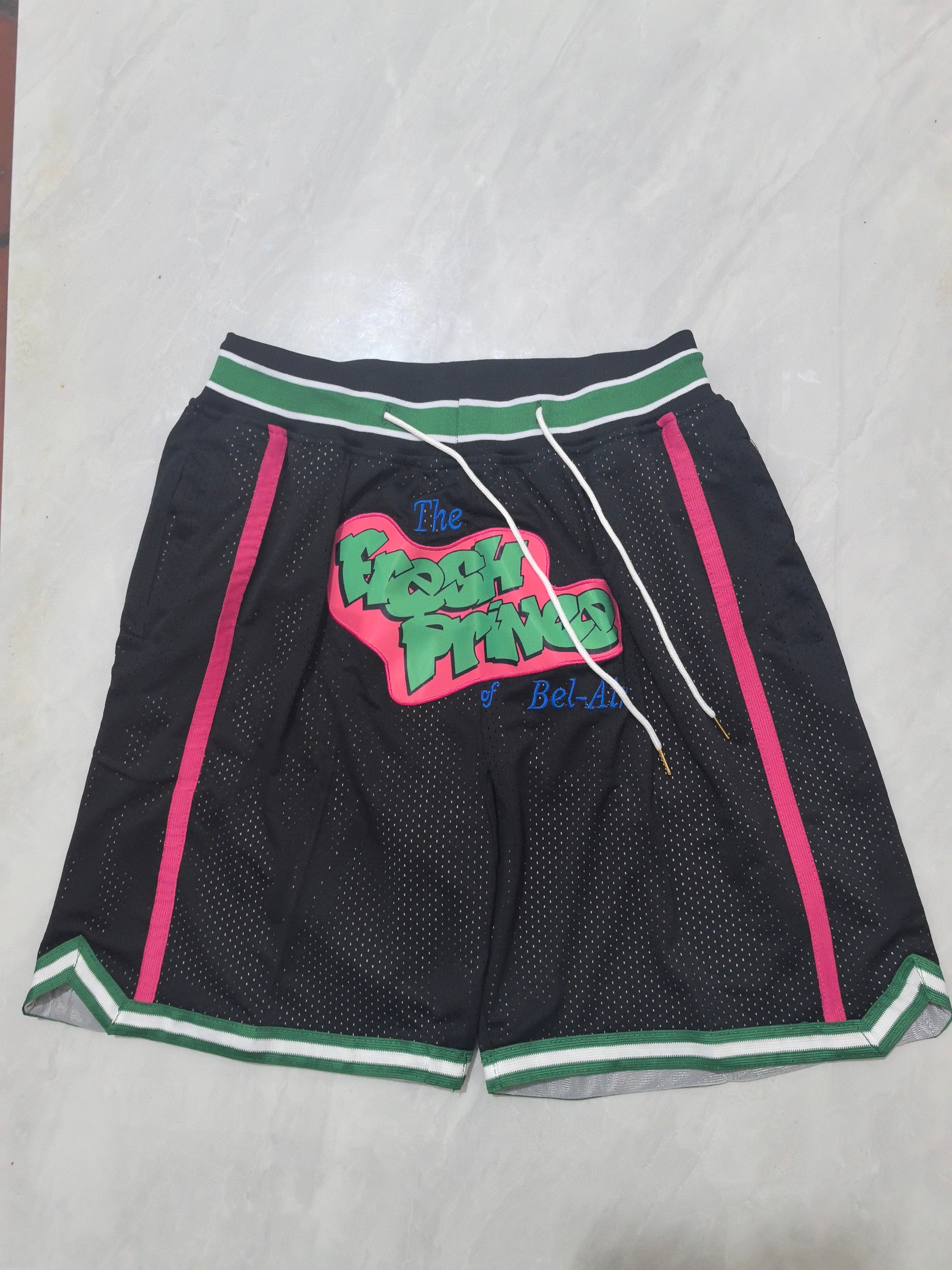 Movie Version Black Pocket Shorts