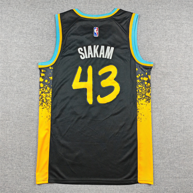 Indiana Pacers Pascal Siakam #43 2024 City Edition Swingman Jersey - Embroidered
