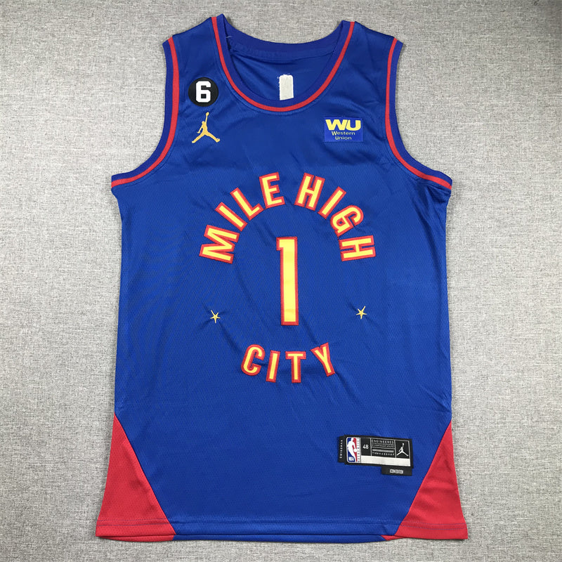 Denver Nuggets Porter Jr. #1 2023 City Edition - Embroidered Jersey