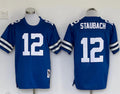 Dallas Cowboys  Blue Vintage #12 STAUBACH  Jersey
