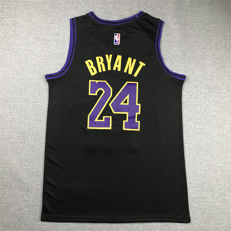 Kobe Bryant #24 Los Angeles Lakers 2024 City Edition Swingman Jersey — Embroidered