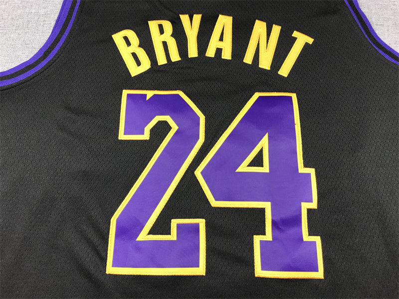Kobe Bryant #24 Los Angeles Lakers 2024 City Edition Swingman Jersey — Embroidered