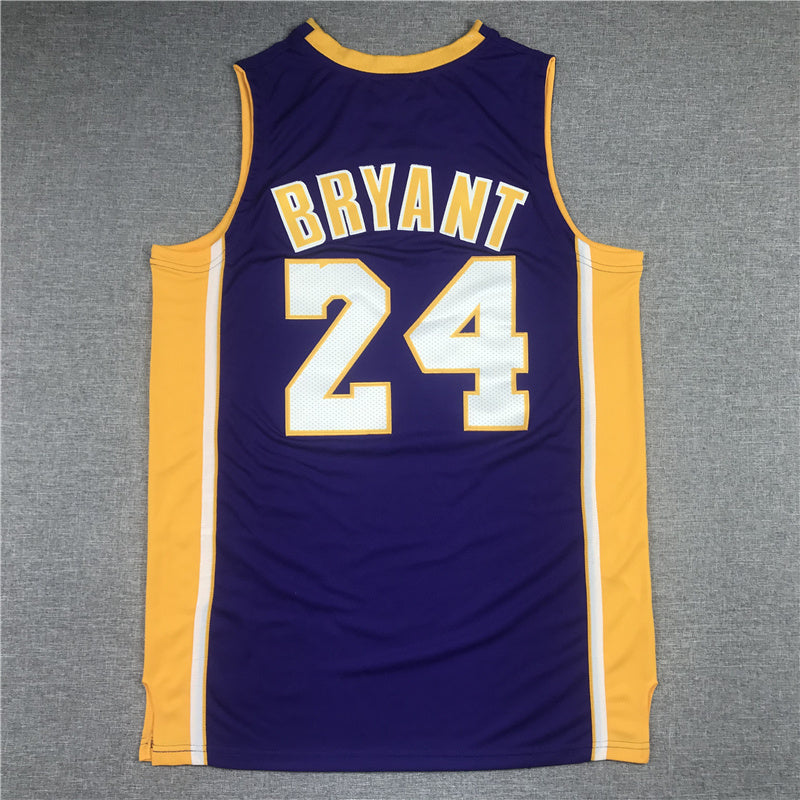 Kobe Bryant #24 Los Angeles Lakers 2006-07 Throwback Jersey — Embroidered
