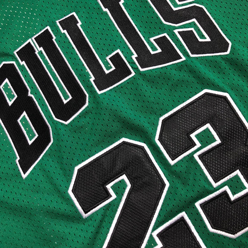 Michael Jordan Chicago Bulls Jersey 23 Green MN