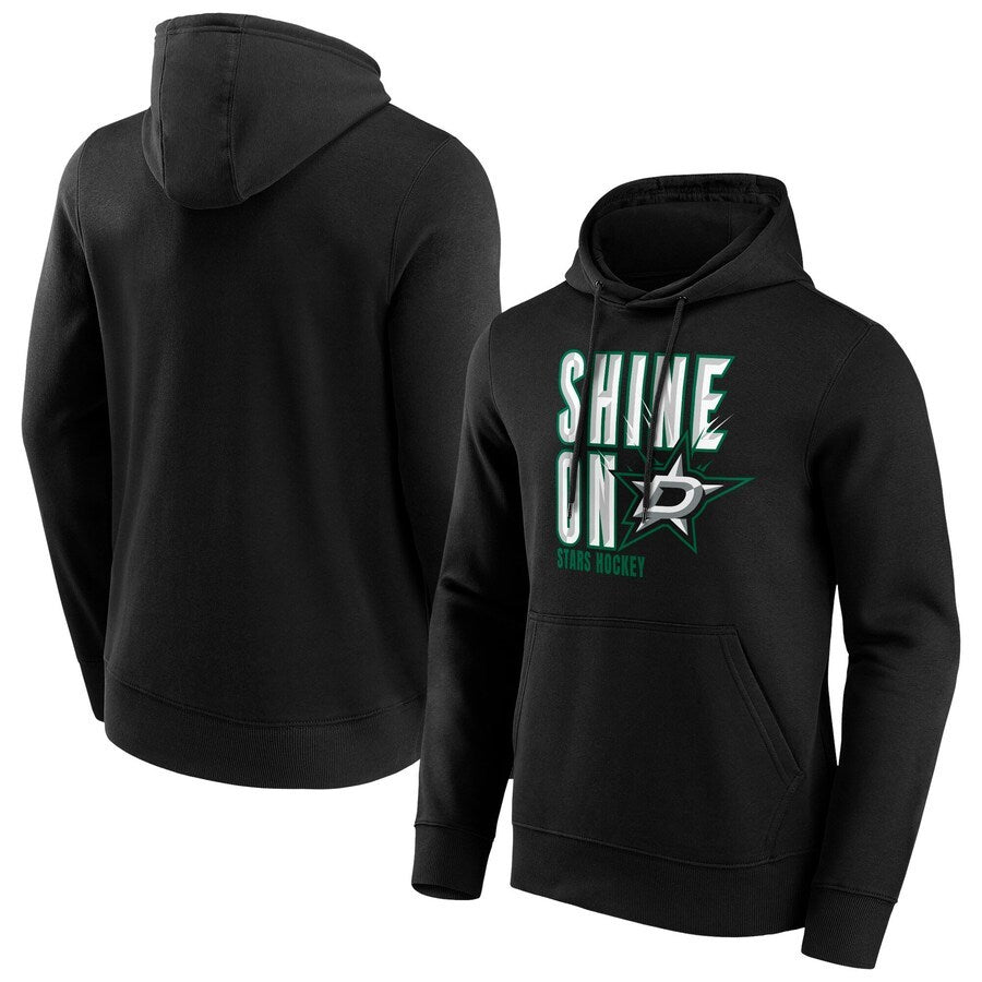 Men's Dallas Stars Black  Branded Hometown Graphic Hoodie