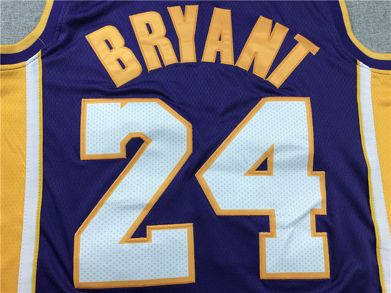 Kobe Bryant #24 Los Angeles Lakers Retirement Edition - Embroidered Jersey