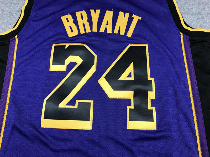 Kobe Bryant #24 Los Angeles Lakers "Declaration" City Edition Swingman Jersey — Embroidered