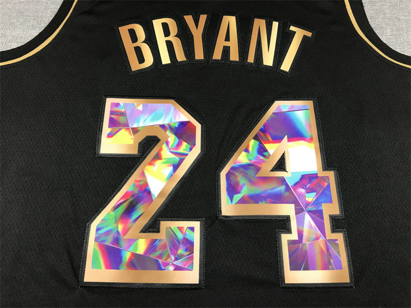 Kobe Bryant #24 Los Angeles Lakers City Edition Swingman Jersey — Embroidered
