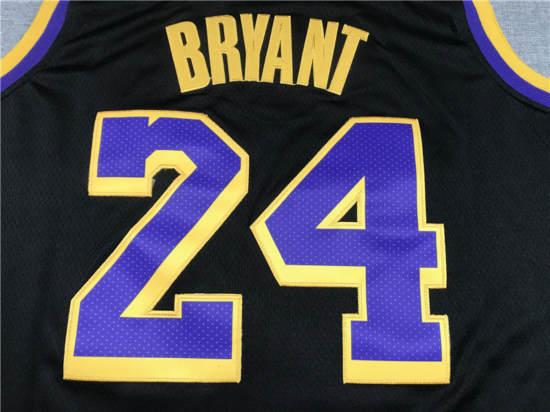 Kobe Bryant #24 Los Angeles Lakers City Edition Swingman Jersey — Embroidered