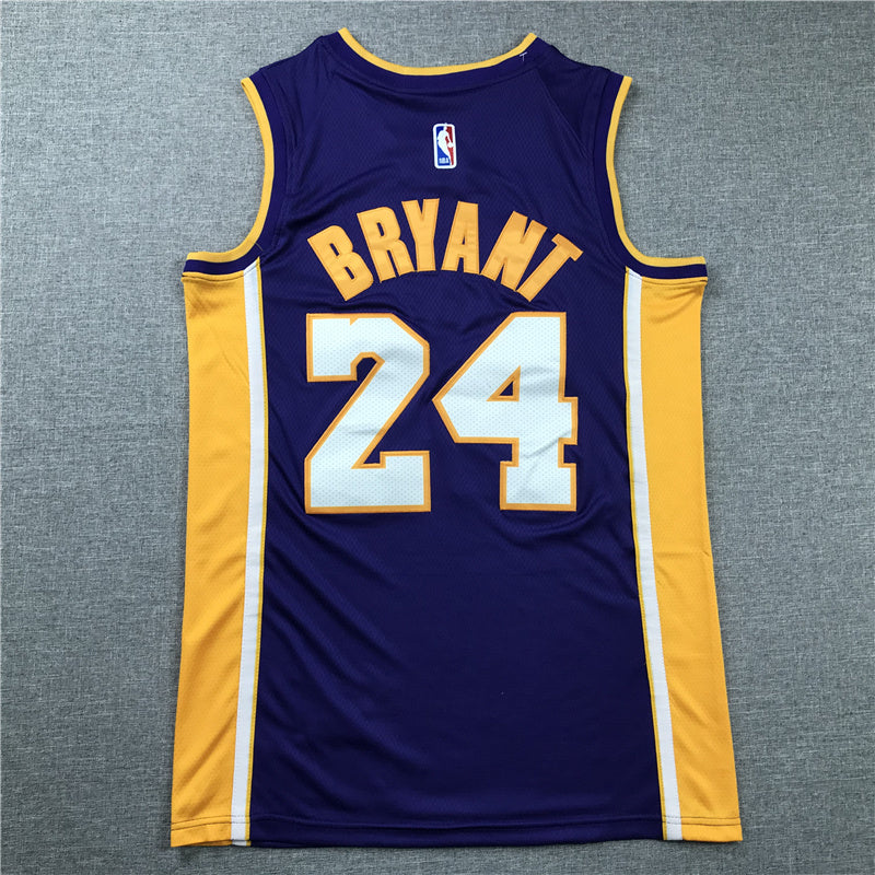Kobe Bryant #24 Los Angeles Lakers Retirement Edition - Embroidered Jersey