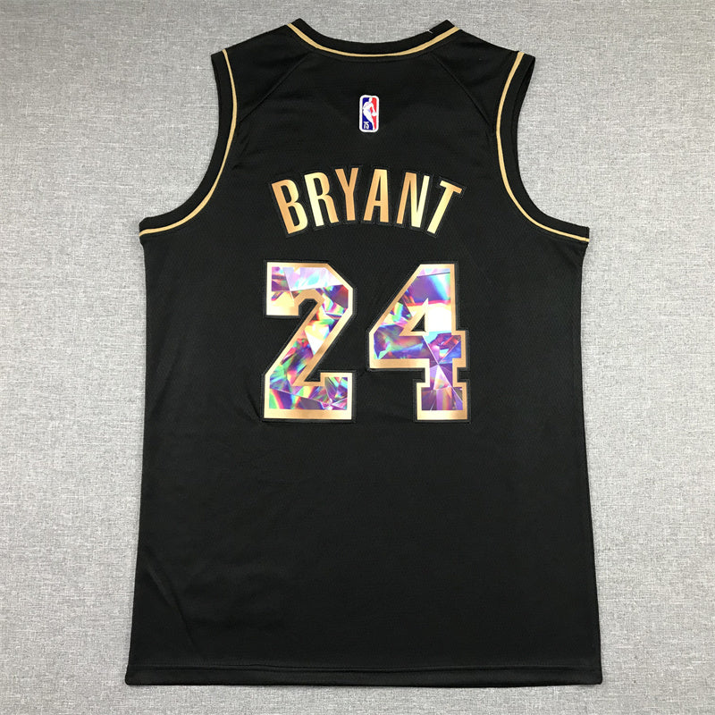 Kobe Bryant #24 Los Angeles Lakers City Edition Swingman Jersey — Embroidered