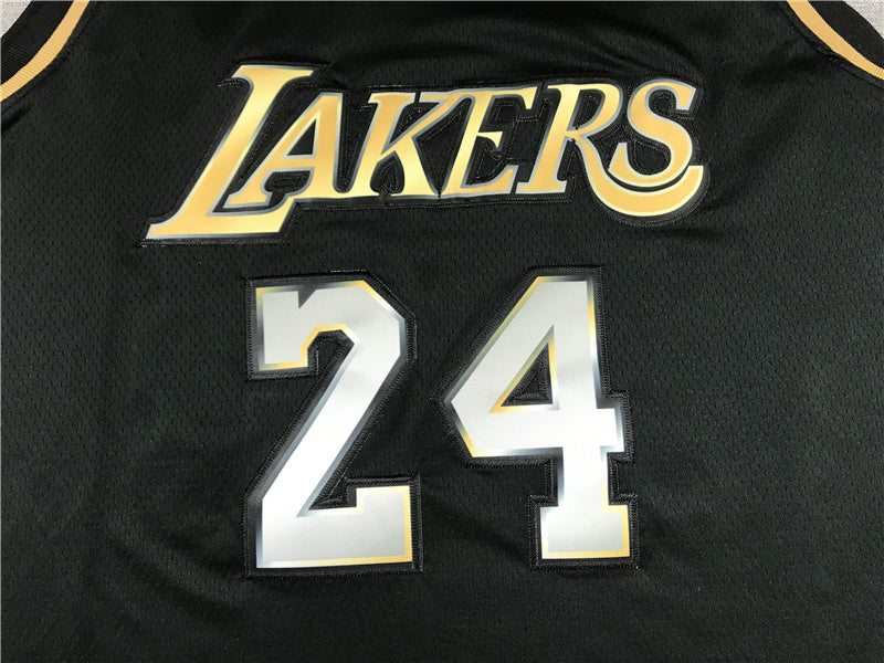 Kobe Bryant #24 Los Angeles Lakers City Edition Swingman Jersey — Embroidered