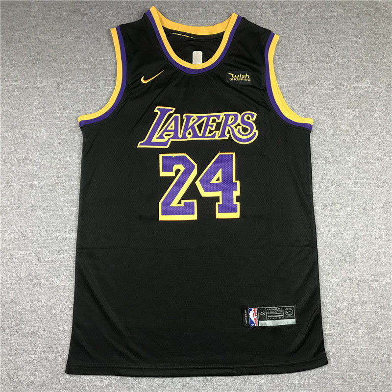 Kobe Bryant #24 Los Angeles Lakers City Edition Swingman Jersey — Embroidered