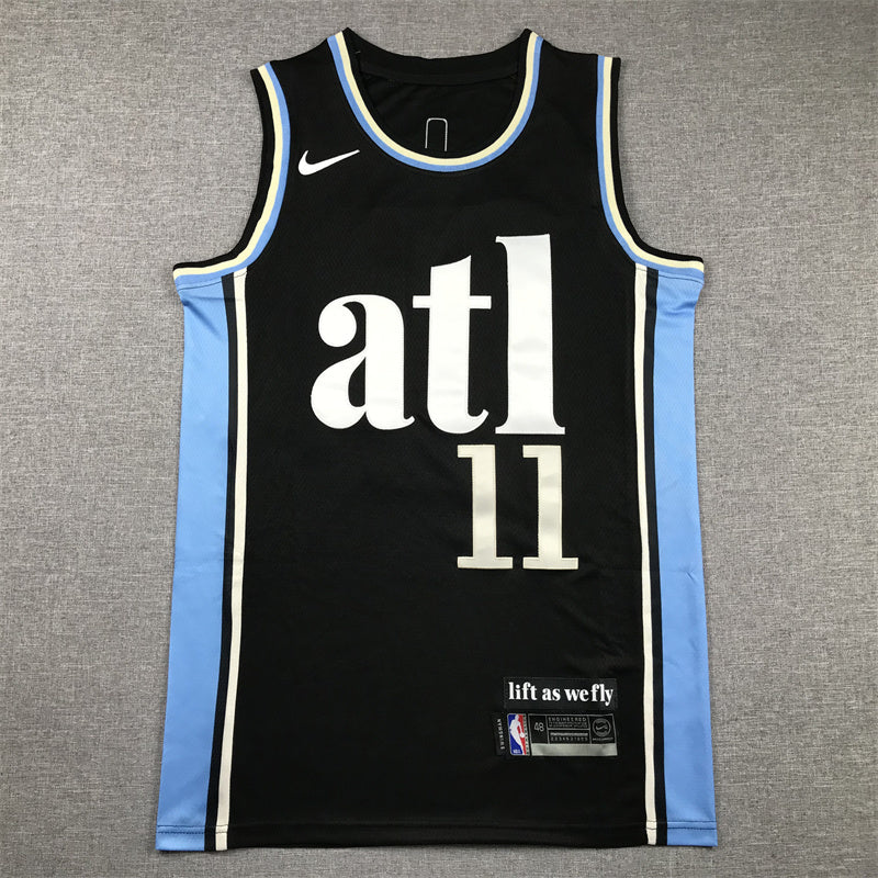 Men's Atlanta Hawks Trae Young #11 2024 City Edition  Swingman Jersey - Embroidered