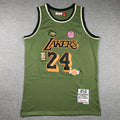 Kobe Bryant #24 Los Angeles Lakers 1996-97 Throwback Jersey — Embroidered