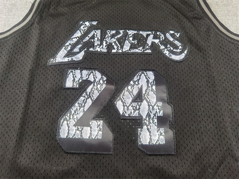 Kobe Bryant #24 1996-97 Los Angeles Lakers Throwback Jersey — Embroidered