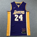 Kobe Bryant #24 Los Angeles Lakers Retirement Edition - Embroidered Jersey