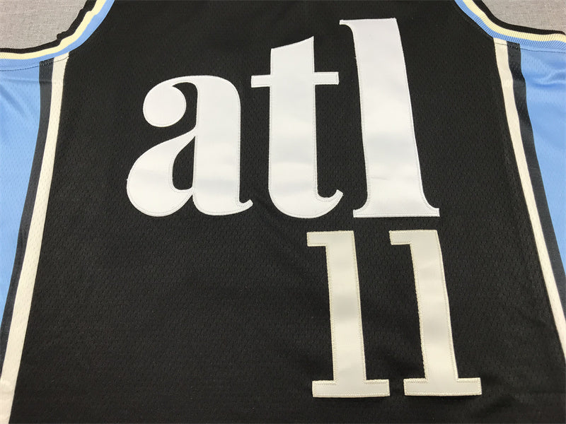 Men's Atlanta Hawks Trae Young #11 2024 City Edition  Swingman Jersey - Embroidered