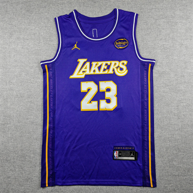 LeBron James #23 Los Angeles Lakers 2026 City Edition Swingman Jersey — Embroidered