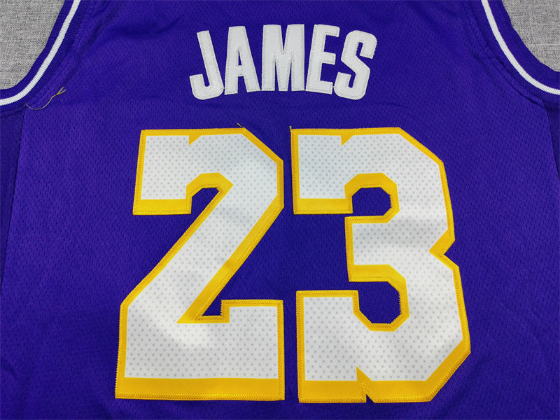 LeBron James #23 Los Angeles Lakers 2026 City Edition Swingman Jersey — Embroidered