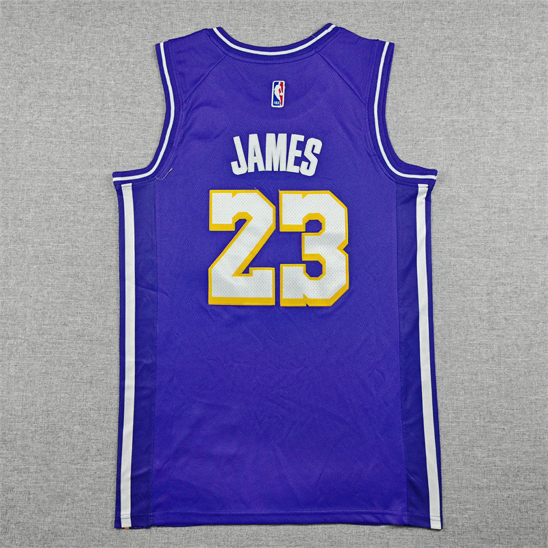 LeBron James #23 Los Angeles Lakers 2026 City Edition Swingman Jersey — Embroidered