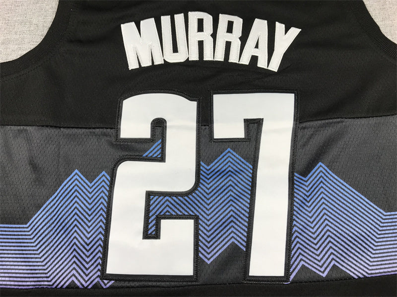 Denver Nuggets Jamal Murray #27 2024 City Edition — Embroidered Jersey