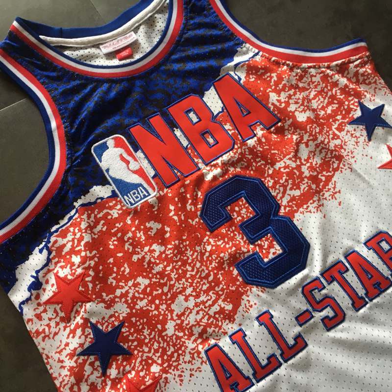 Allen Iverson Philadelphia 76ers 3 White MN
