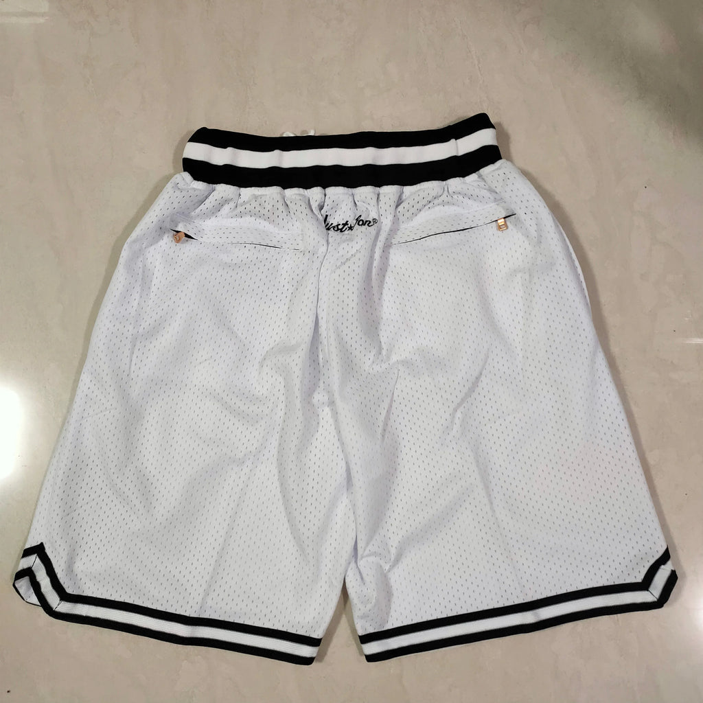 Brooklyn Nets White Pocket Pants