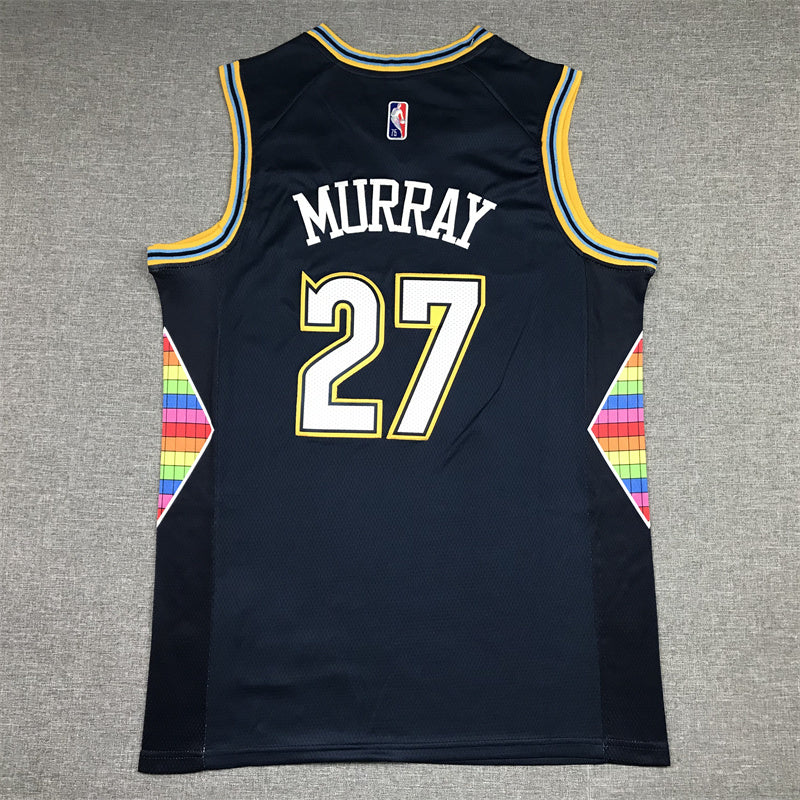 Denver Nuggets Jamal Murray #27 City Edition Swingman – Embroidered Jersey